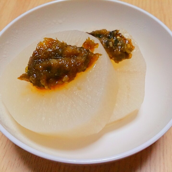 やわらか~いふろふき大根★ふきのとう味噌を添えて♪